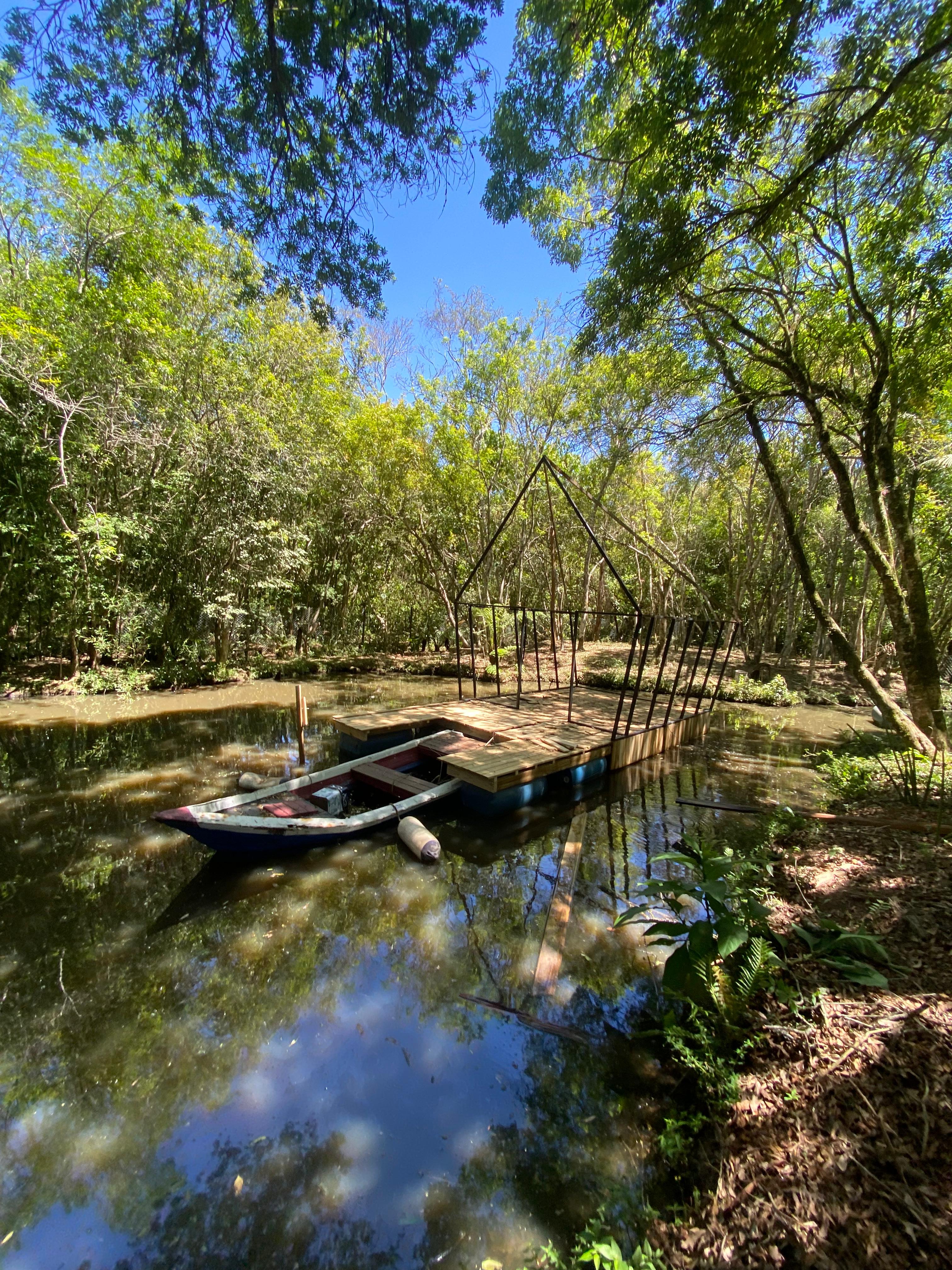 Chalé sustentável em madeira 18m²